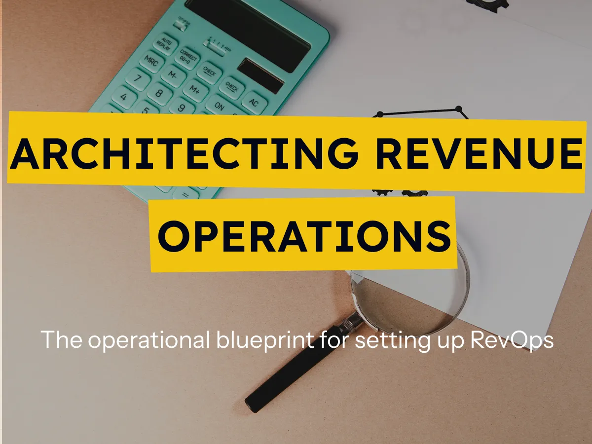 What is Revenue Operations and how to set it up in your company